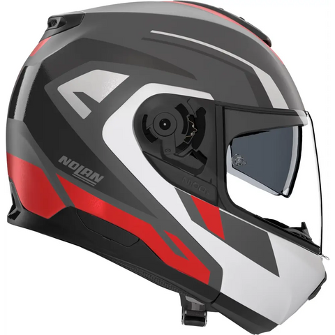 Casco Nolan N100-6 Cinetico 361 Grey/White/Red