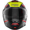 Casco Nolan N100-6 Paloma N-Com LED Yellow/Red/Silver/Glossy Black