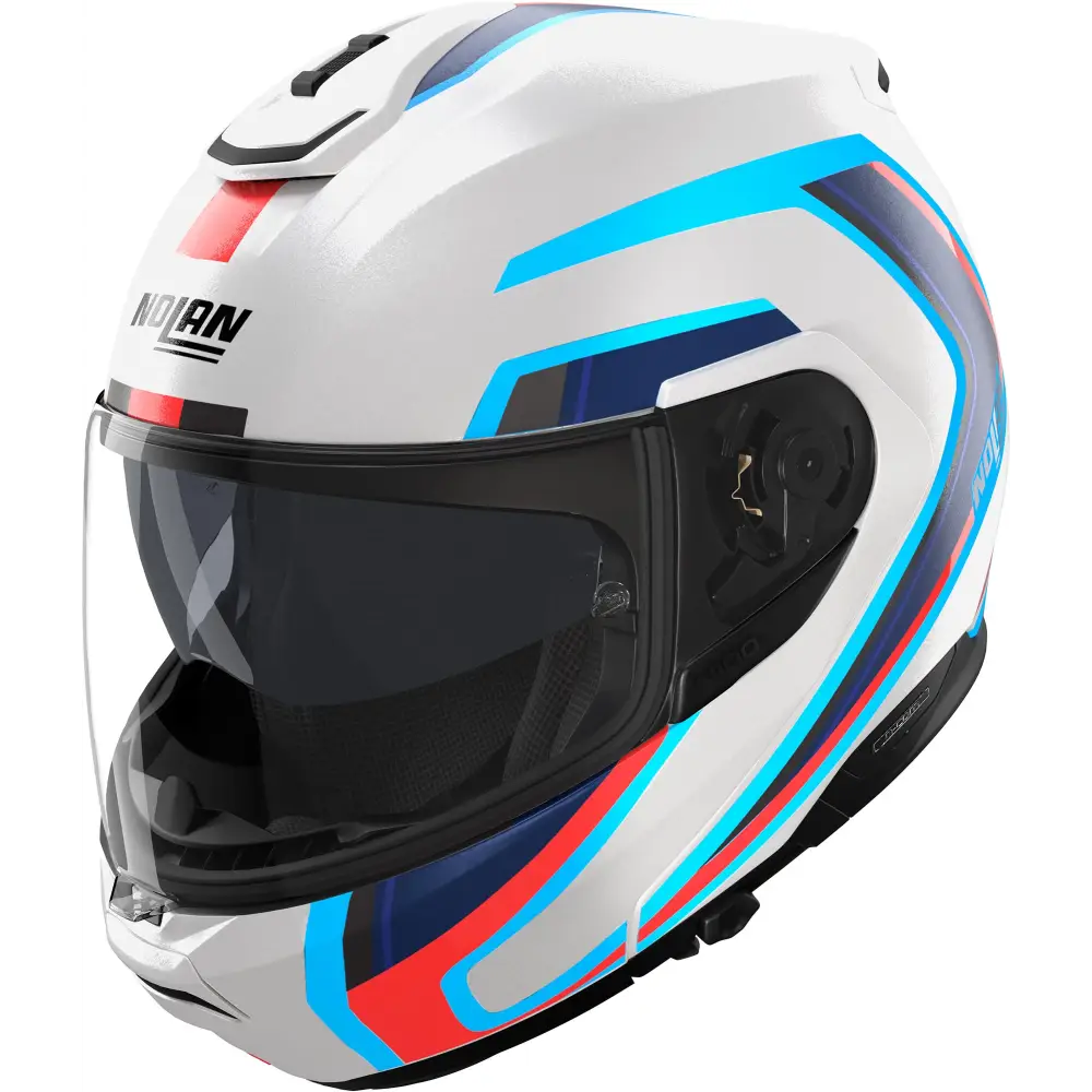 Casco Nolan N100-6 Radiante 358 White/Blue/Red