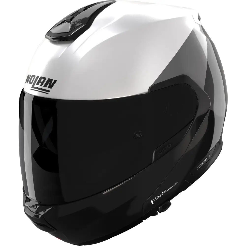Casco Nolan N100-6 Verniciatura Speciale 354 White/Black/Anthracite