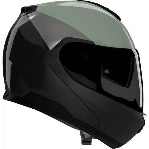 Casco Nolan N100-6 Verniciatura Speciale 356 Black/Green/Anthracite