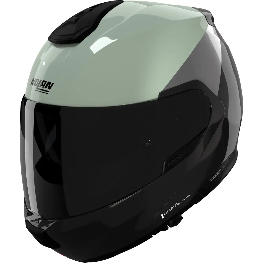 Casco Nolan N100-6 Verniciatura Speciale 356 Black/Green/Anthracite