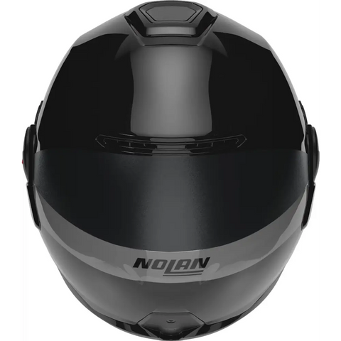 Casco Nolan N120-1 Blocco 357 Black/Anthracite/Red