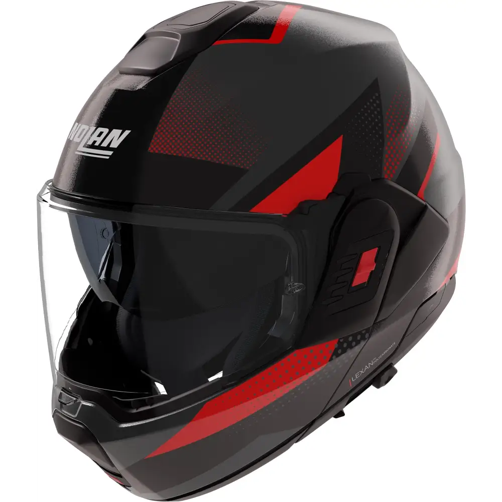 Casco Nolan N120-1 Ciclone 364 Black/Red
