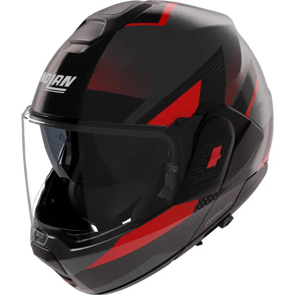 Casco Nolan N120-1 Ciclone 364 Black/Red