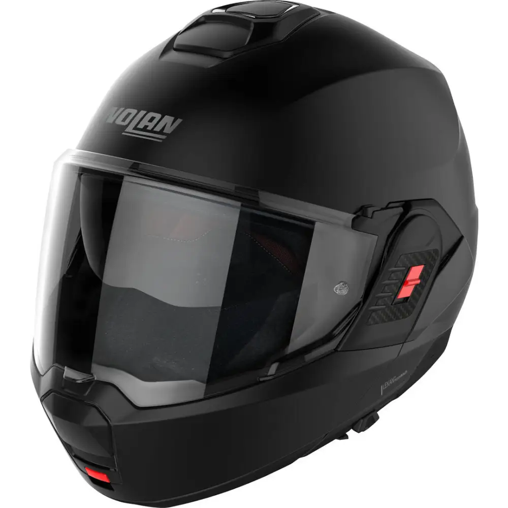 Casco Nolan N120-1 Classic N-Com, Flat Black