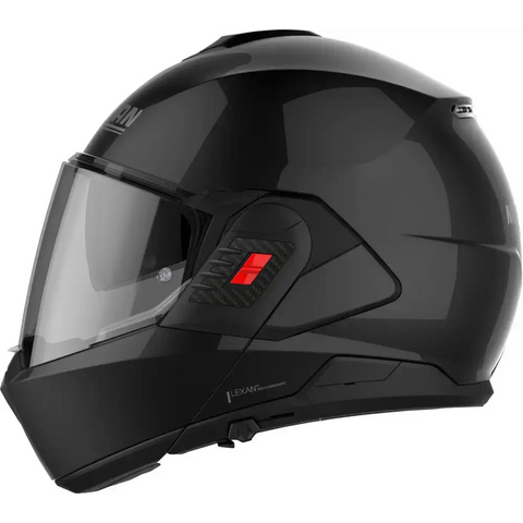 Casco Nolan N120-1 Classic N-Com, Glossy Black