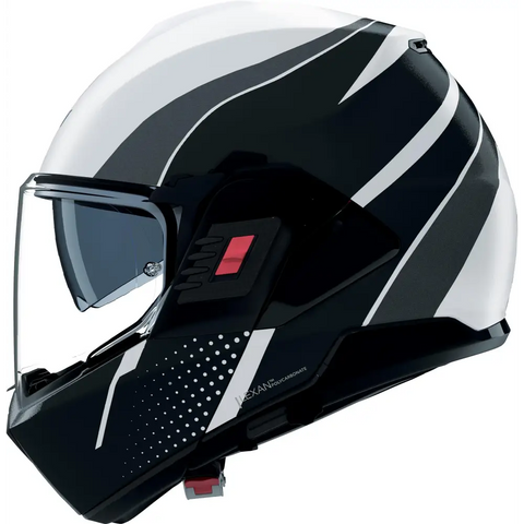 Casco Nolan N120-1 Fluente 359 Black/White
