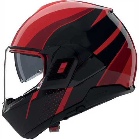 Casco Nolan N120-1 Fluente 360 Black/Red