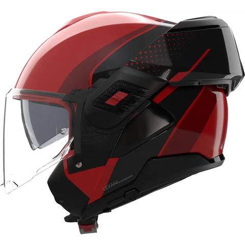 Casco Nolan N120-1 Fluente 360 Black/Red