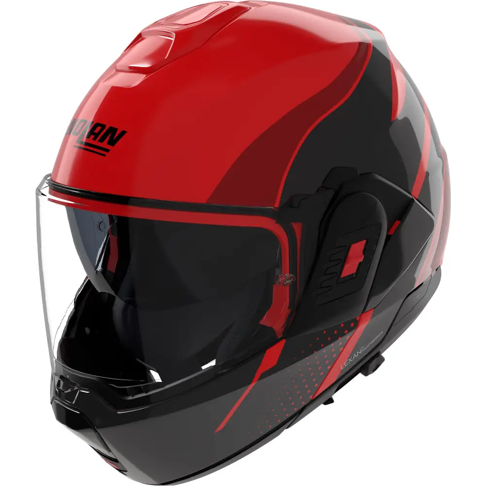Casco Nolan N120-1 Fluente 360 Black/Red