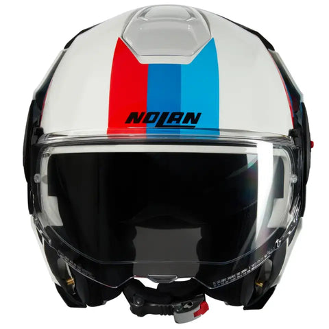 Casco Nolan N120-1 Lineo 347 White/Blue/Red