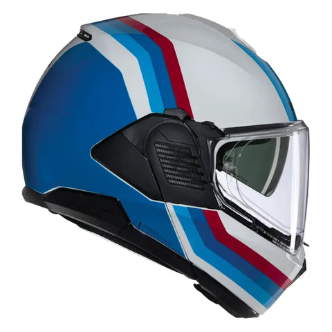 Casco Nolan N120-1 Lineo 347 White/Blue/Red