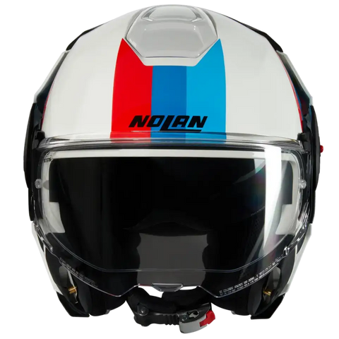 Casco Nolan N120-1 Lineo 347 White/Blue/Red