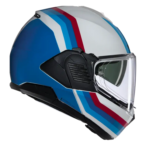 Casco Nolan N120-1 Lineo 347 White/Blue/Red