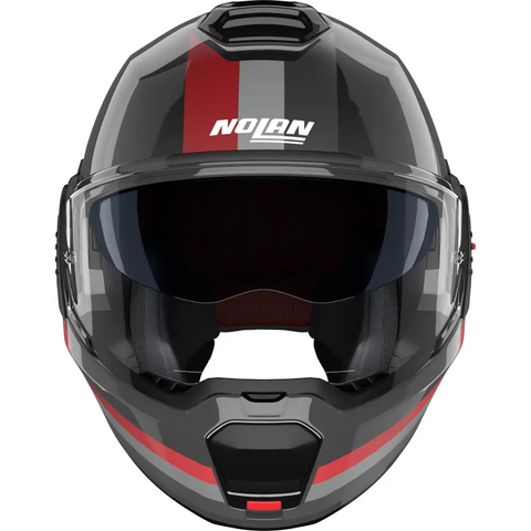 Casco Nolan N120-1 Lineo 351 Black/Red/Grey