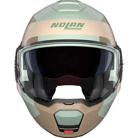 Casco Nolan N120-1 Omocromo 352 Green/Grey/Sand