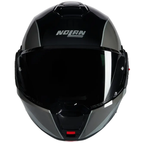 Casco Nolan N120-1 Verniciatura Speciale 341 Black/Grey/Argento