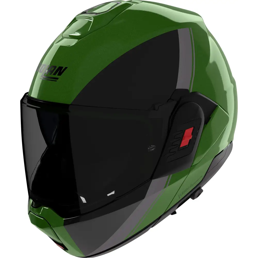 Casco Nolan N120-1 Verniciatura Speciale 354 Black/Green