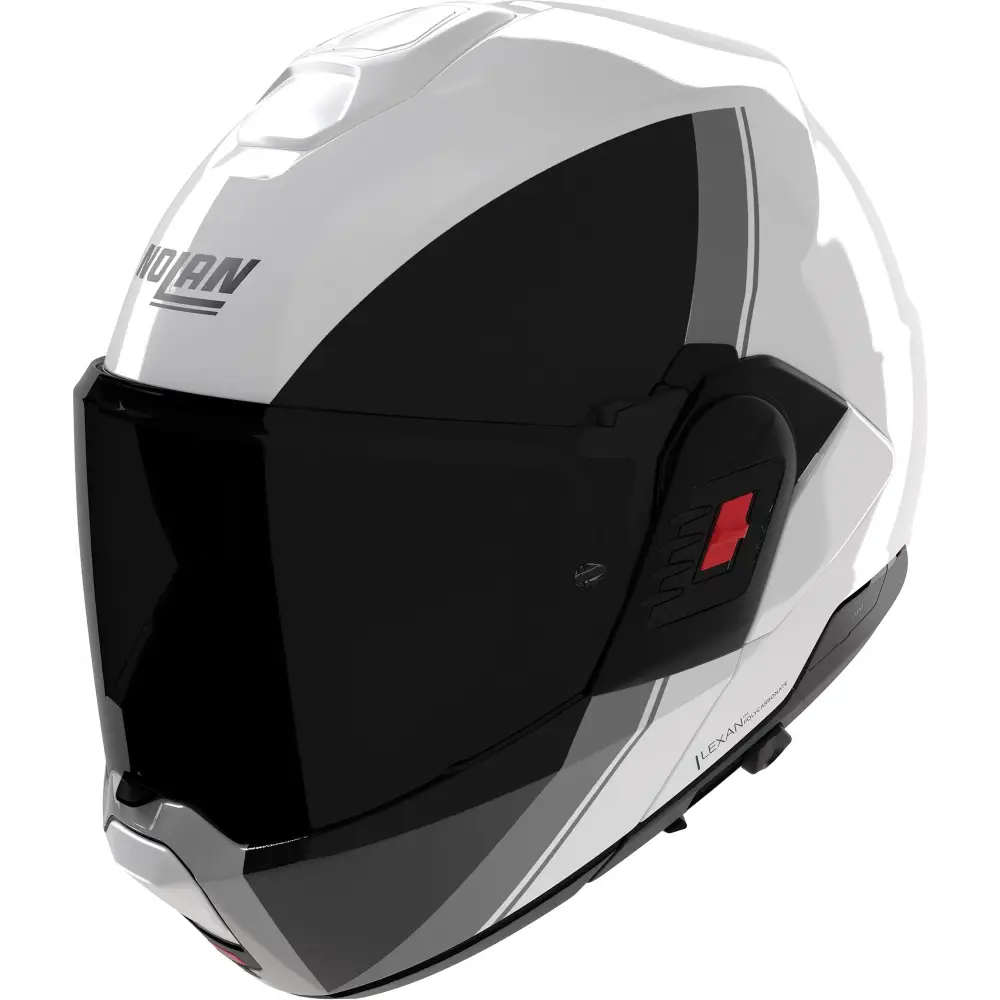 Casco Nolan N120-1 Verniciatura Speciale 356 White/Black