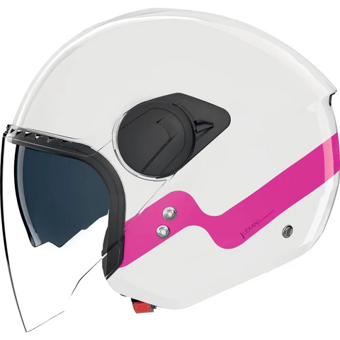 Casco Nolan N20-2 Visor Zefiro 342 White/Fuchsia