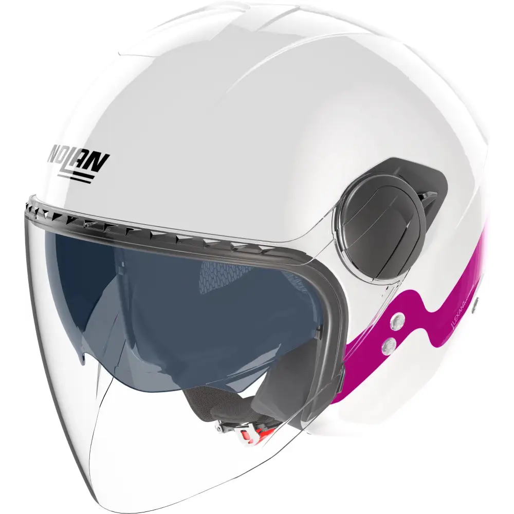 Casco Nolan N20-2 Visor Zefiro 342 White/Fuchsia