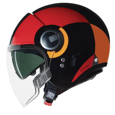 Casco Nolan N21 Visor Bicromo 350 Black/Red/Orange