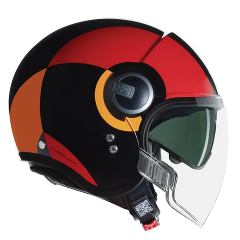 Casco Nolan N21 Visor Bicromo 350 Black/Red/Orange