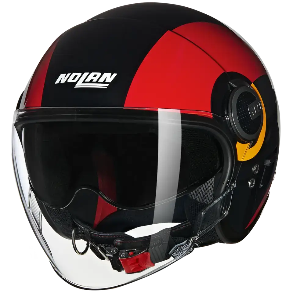 Casco Nolan N21 Visor Bicromo 350 Black/Red/Orange