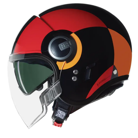 Casco Nolan N21 Visor Bicromo 350 Black/Red/Orange