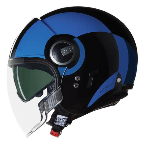 Casco Nolan N21 Visor Bicromo 351 Black/Blue/Light Blue