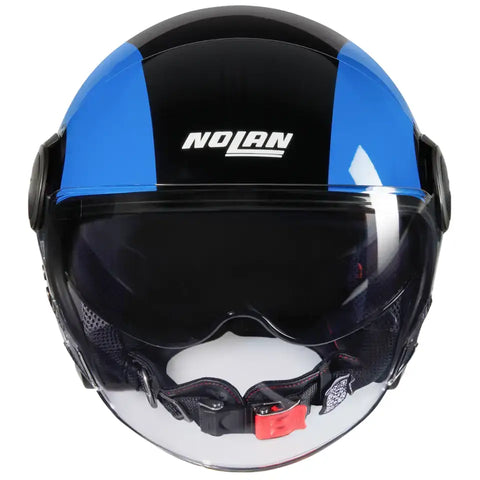 Casco Nolan N21 Visor Bicromo 351 Black/Blue/Light Blue
