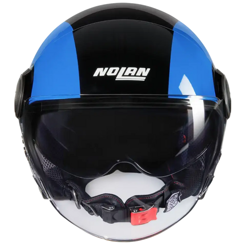 Casco Nolan N21 Visor Bicromo 351 Black/Blue/Light Blue
