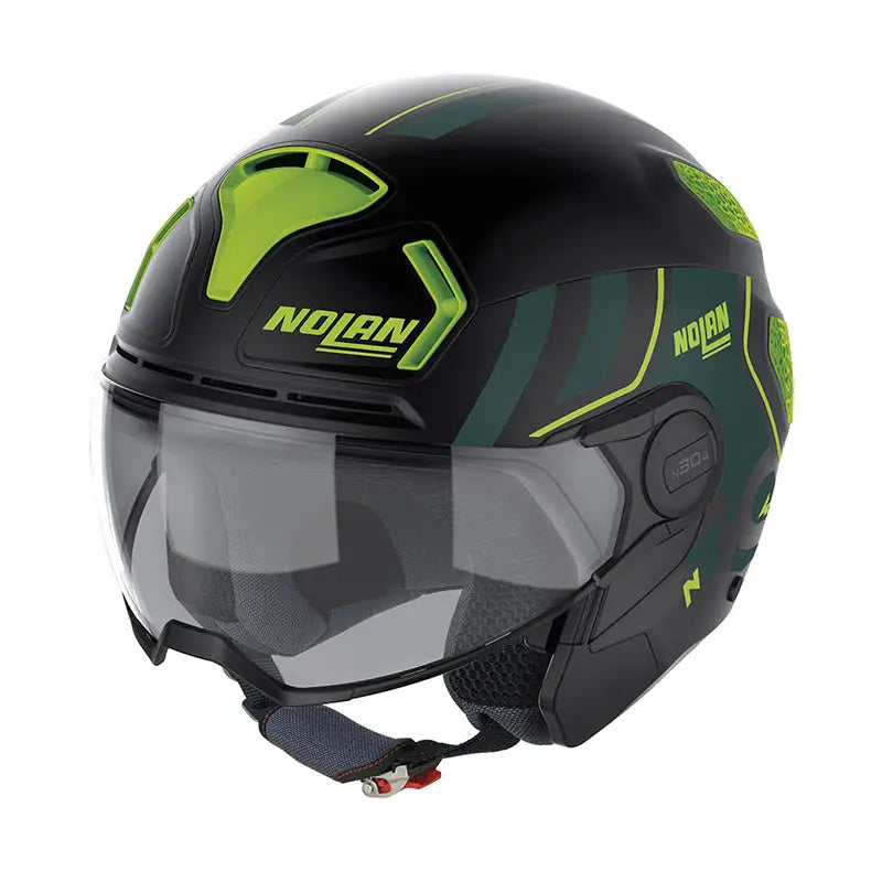 Casco Nolan N30-4 T Parkour Flat Black/Green