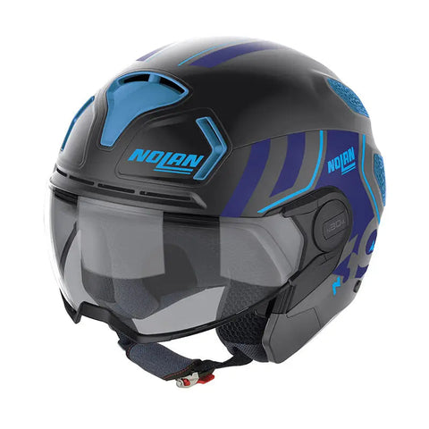 Casco Nolan N30-4 T Parkour Flat Lava Grey/Blue