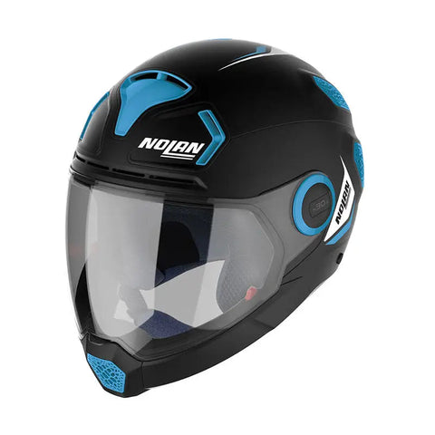 Casco Nolan N30-4 VP Inception Flat Black/Blue