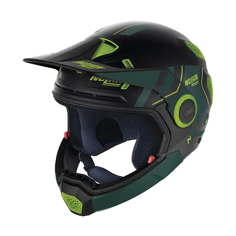 Casco Nolan N30-4 XP Parkour Flat Black/Green