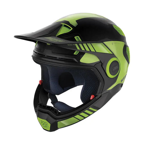 Casco Nolan N30-4 XP Uncharted Glossy Black/Green