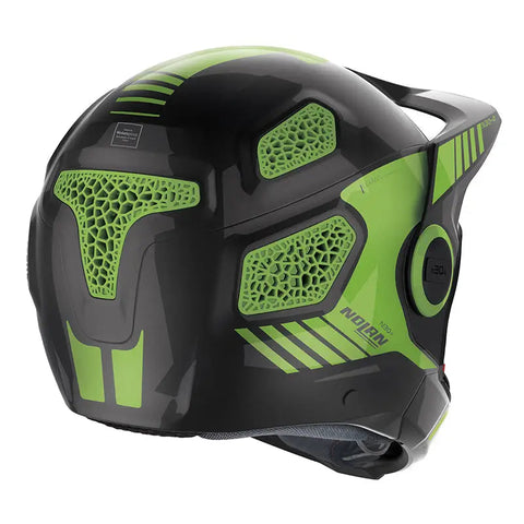 Casco Nolan N30-4 XP Uncharted Glossy Black/Green