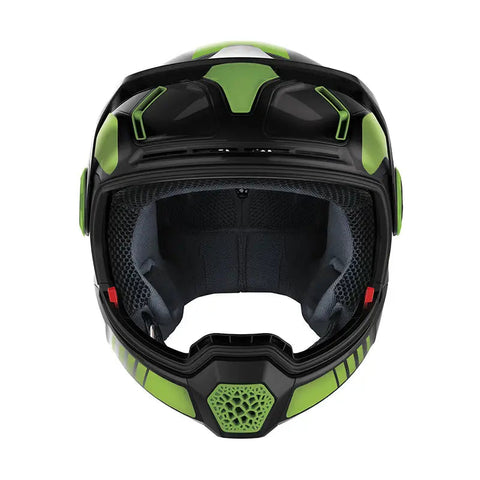 Casco Nolan N30-4 XP Uncharted Glossy Black/Green