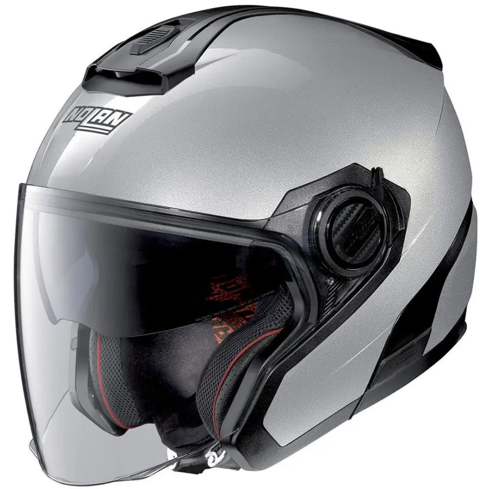 Casco Nolan N40-5 Special N-Com ECE 22-06 Silver