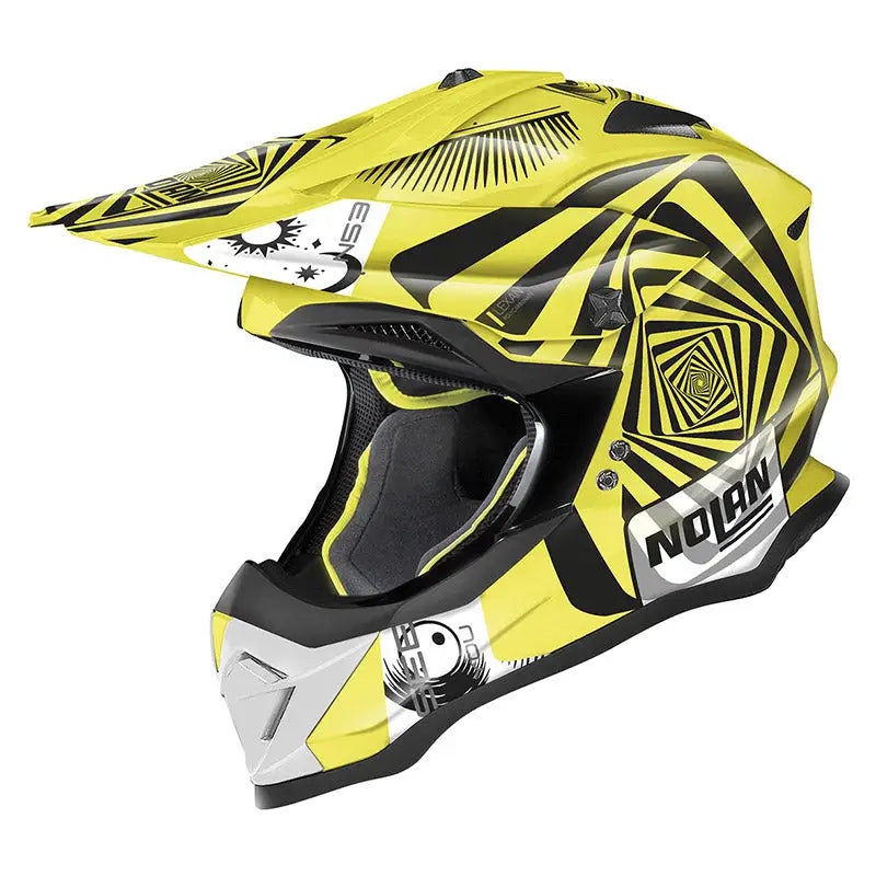 Casco Nolan N53 Riddler Led Yellow/Black