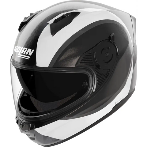 Casco Nolan N60-6 Bifase 350 Black/White/Grey