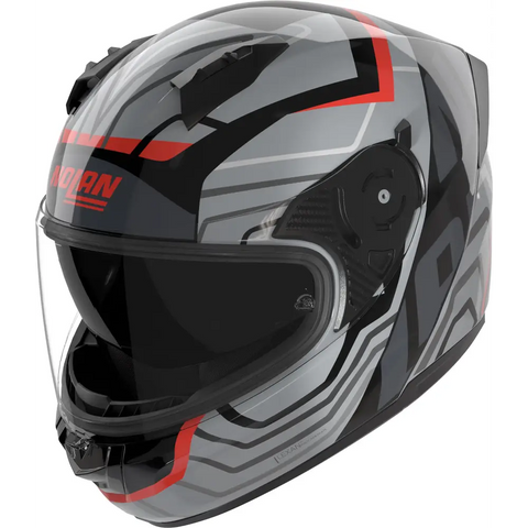 Casco Nolan N60-6 Eclettico 351 Black/Grey/Red