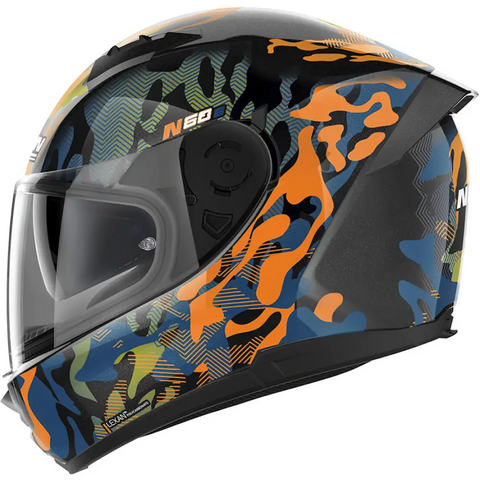 Casco Nolan N60-6 Foxtrot Metal Black/Orange