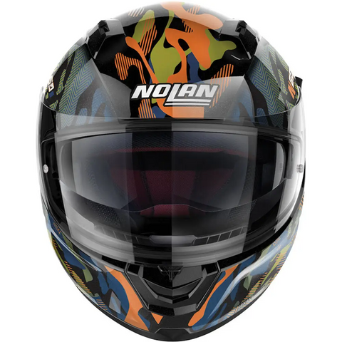 Casco Nolan N60-6 Foxtrot Metal Black/Orange