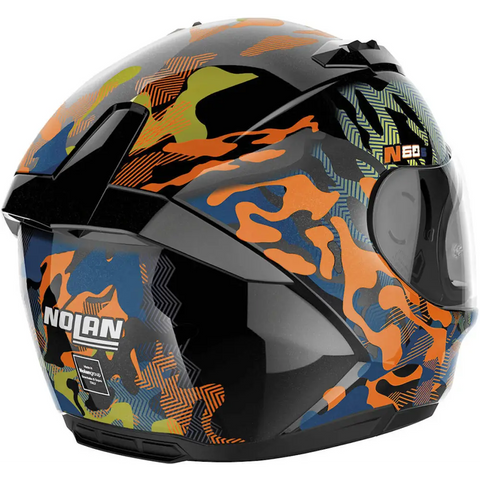 Casco Nolan N60-6 Foxtrot Metal Black/Orange