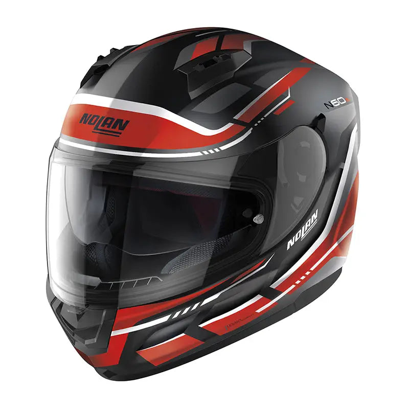 Casco Nolan N60-6 Lancer Matt Black/Red/White