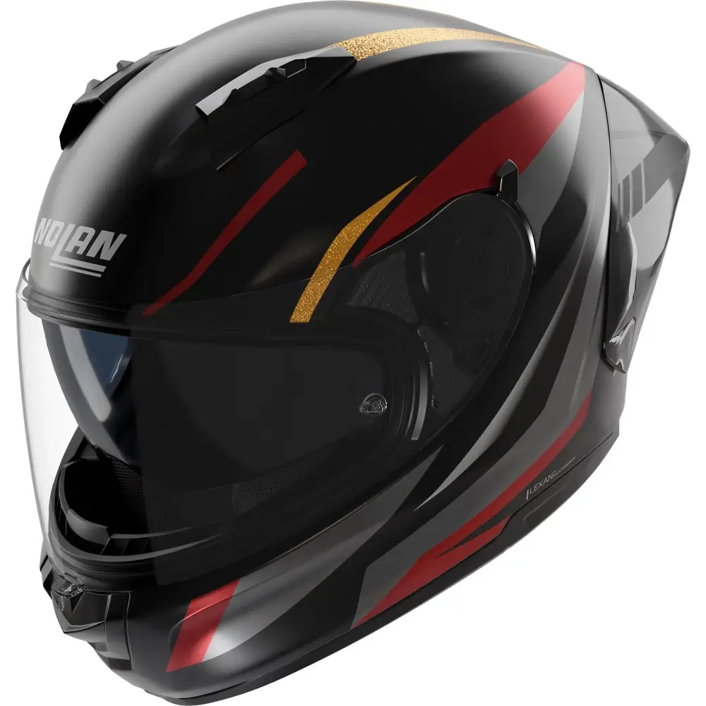 Casco Nolan N60-6 Lessmo 353 Black/Red/Anthracite