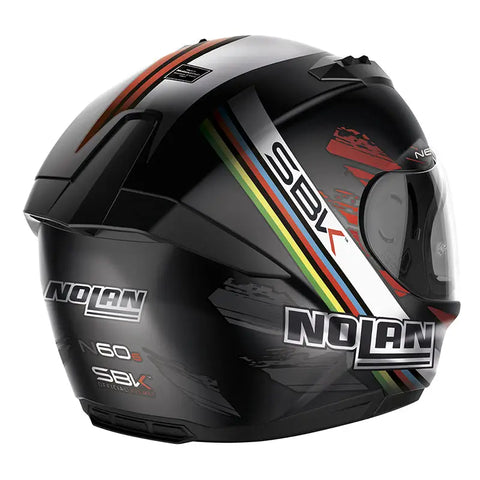 Casco Nolan N60-6 SBK Flat Black/Red/White